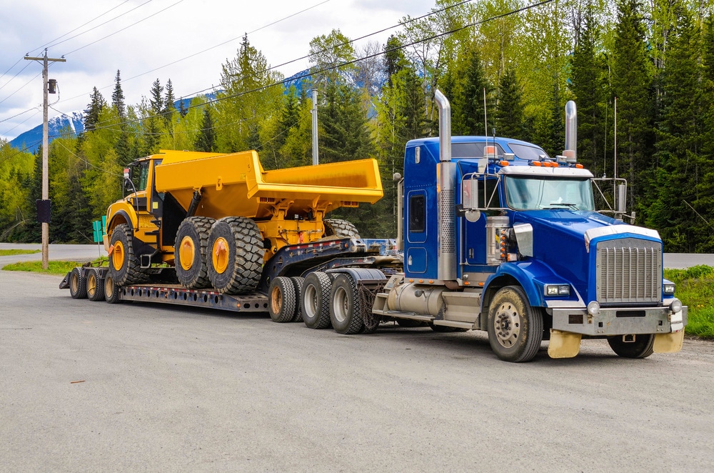 heavy equipment transportation